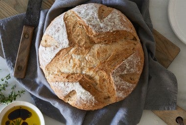 A Simple, Rustic Loaf