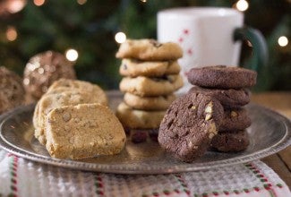 Almond Flour Shortbread Cookies in 3 varieties