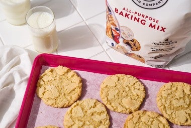 Easy Sugar Cookies made with All-Purpose Baking Mix