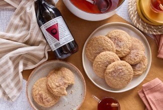 Apple Cider Snickerdoodles