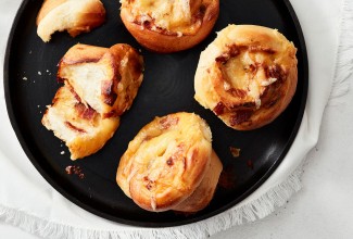 Bacon Cheddar Buns