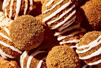 Eggnog Rum Balls