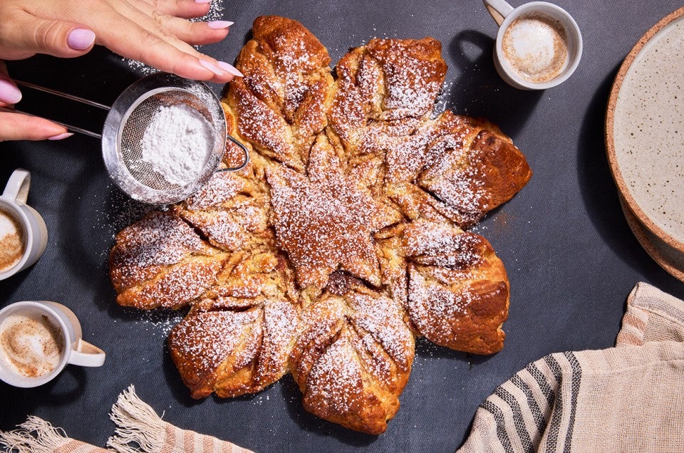 Gluten-Free Cinnamon Star Bread - select to zoom