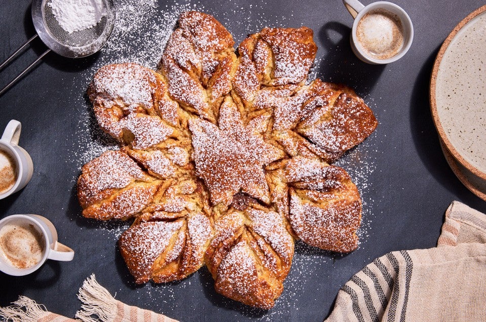 Gluten-Free Cinnamon Star Bread - select to zoom