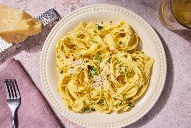 Golden Durum Pasta on a plate