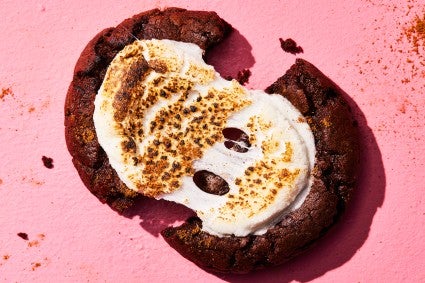 Spiced Hot Cocoa Cookies with Marshmallow Middles