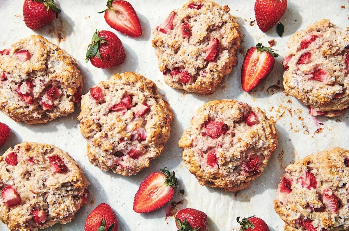 Strawberry & Cream Scones