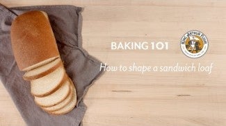 How To Shape A Sandwich Loaf