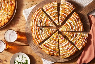 Loaded Baked Potato Pizza 