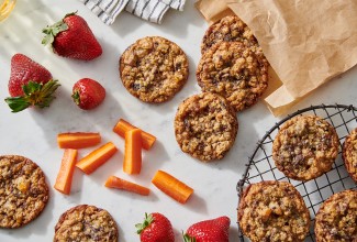 Whole Wheat Oatmeal Cookies