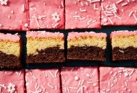 Neapolitan Sugar Cookie Bars