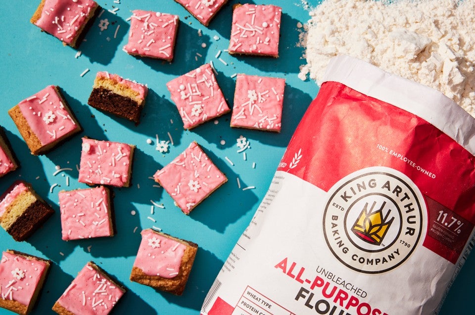 Neapolitan Sugar Cookie Bars - select to zoom