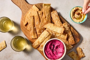 Light and Crisp Olive Oil Crackers