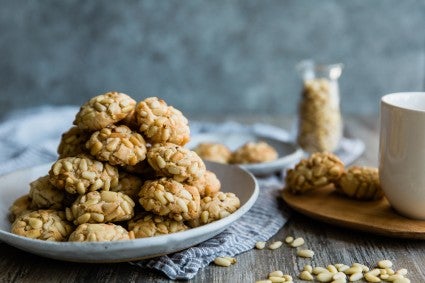 Plate of Italian Christmas cookies