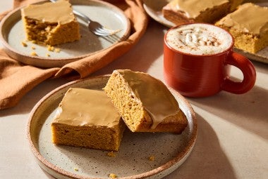 Pumpkin Spice Latte Bars