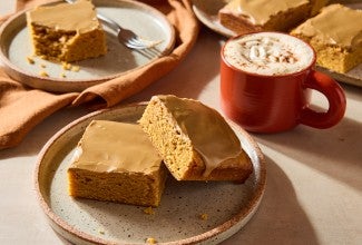 Pumpkin Spice Latte Bars