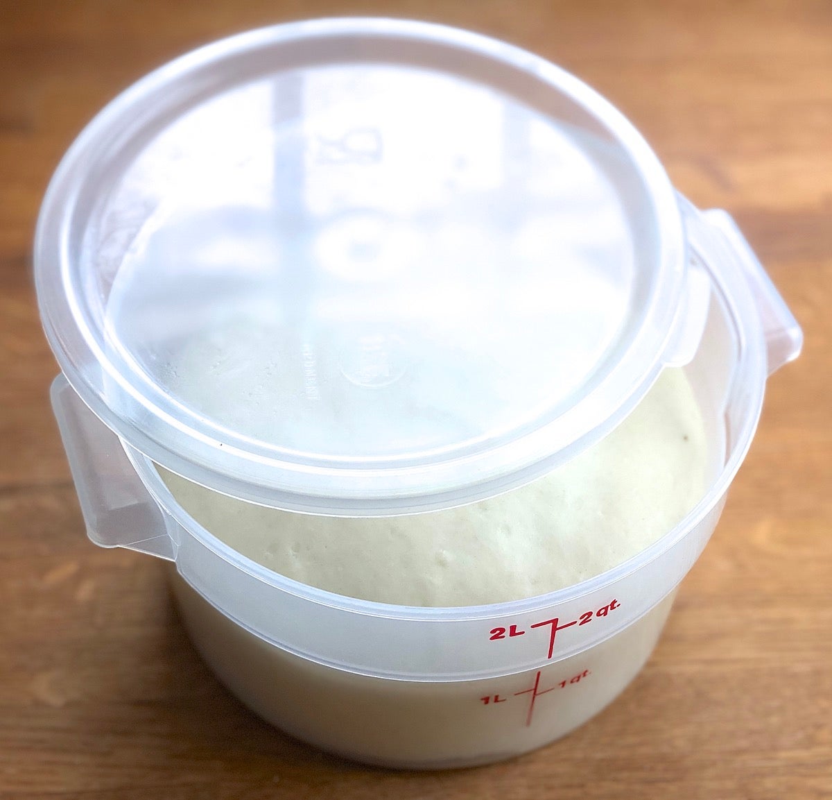 Where to put dough to rise via @kingarthurflour