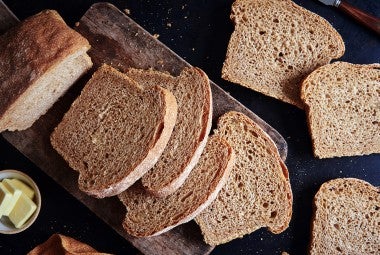 Whole Wheat Sourdough Bread